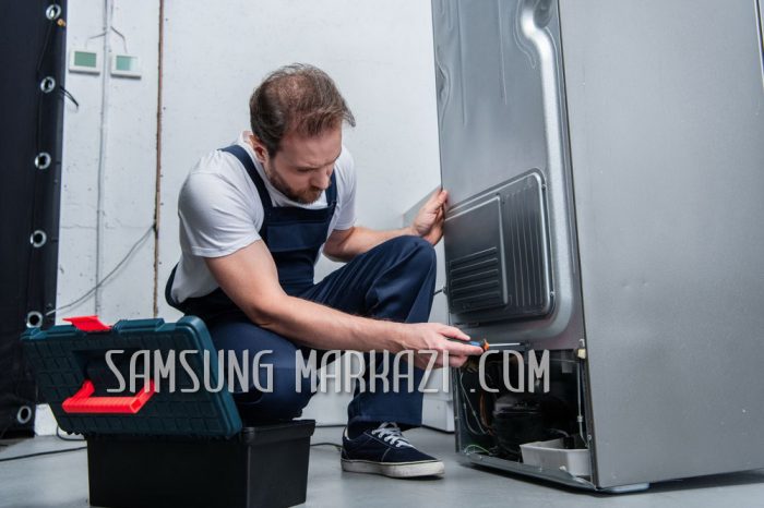 تعمیرگاه نمایندگی تعمیرات یخچال ساید بای ساید سامسونگ