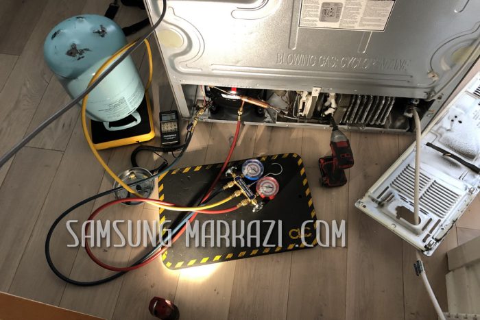 تعمیر یخچال سامسونگ در منزل